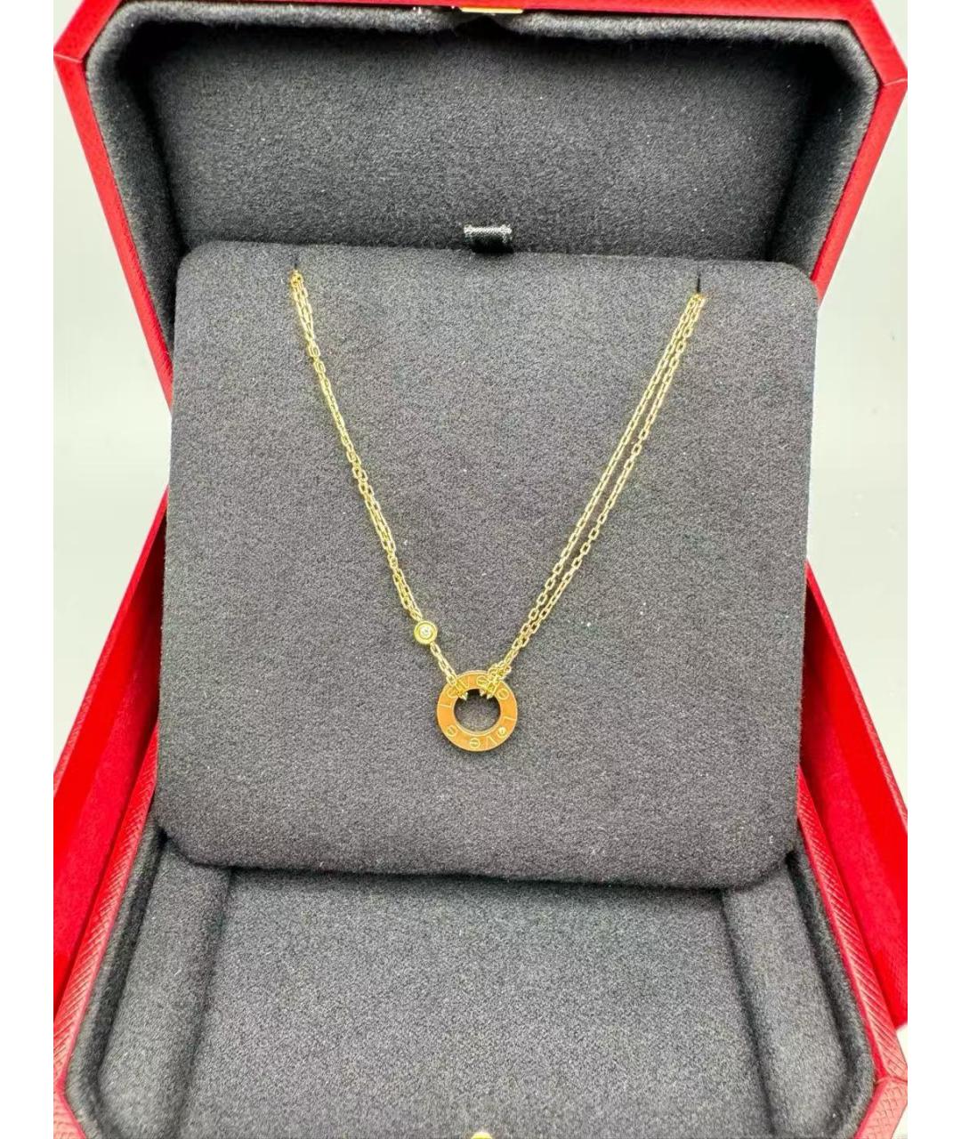 CARTIER Золотое колье, фото 4