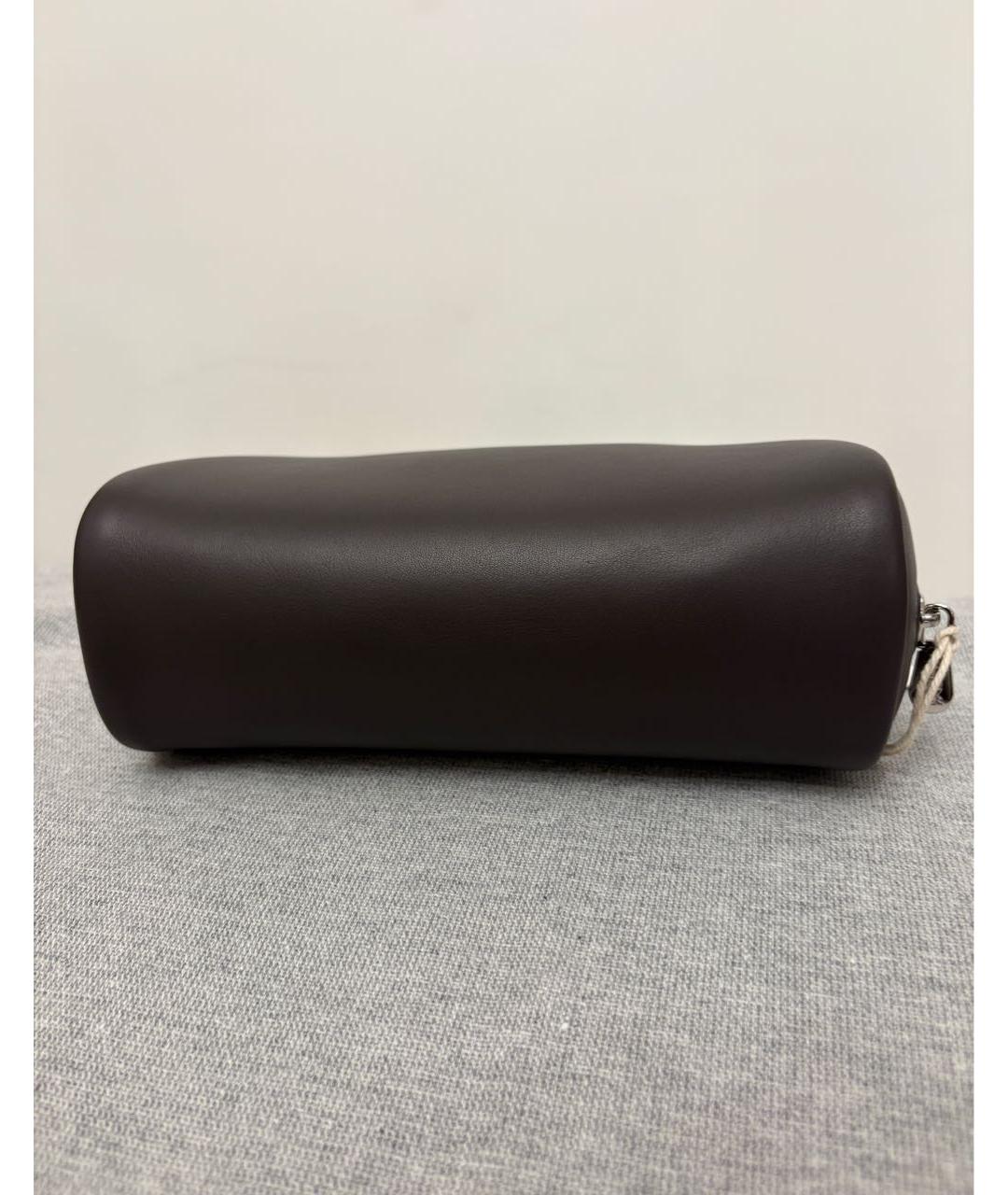 BRUNELLO CUCINELLI Черная кожаная барсетка, фото 4