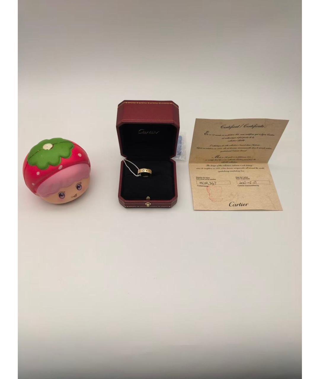 CARTIER Золотое кольцо, фото 2