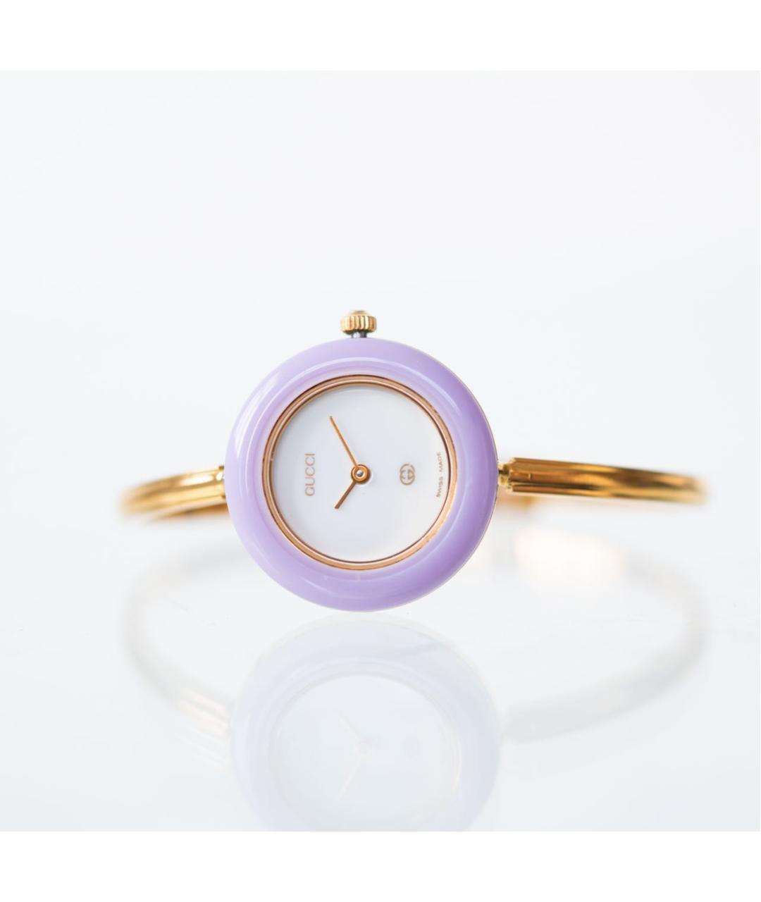 GUCCI Золотые позолоченные часы, фото 4