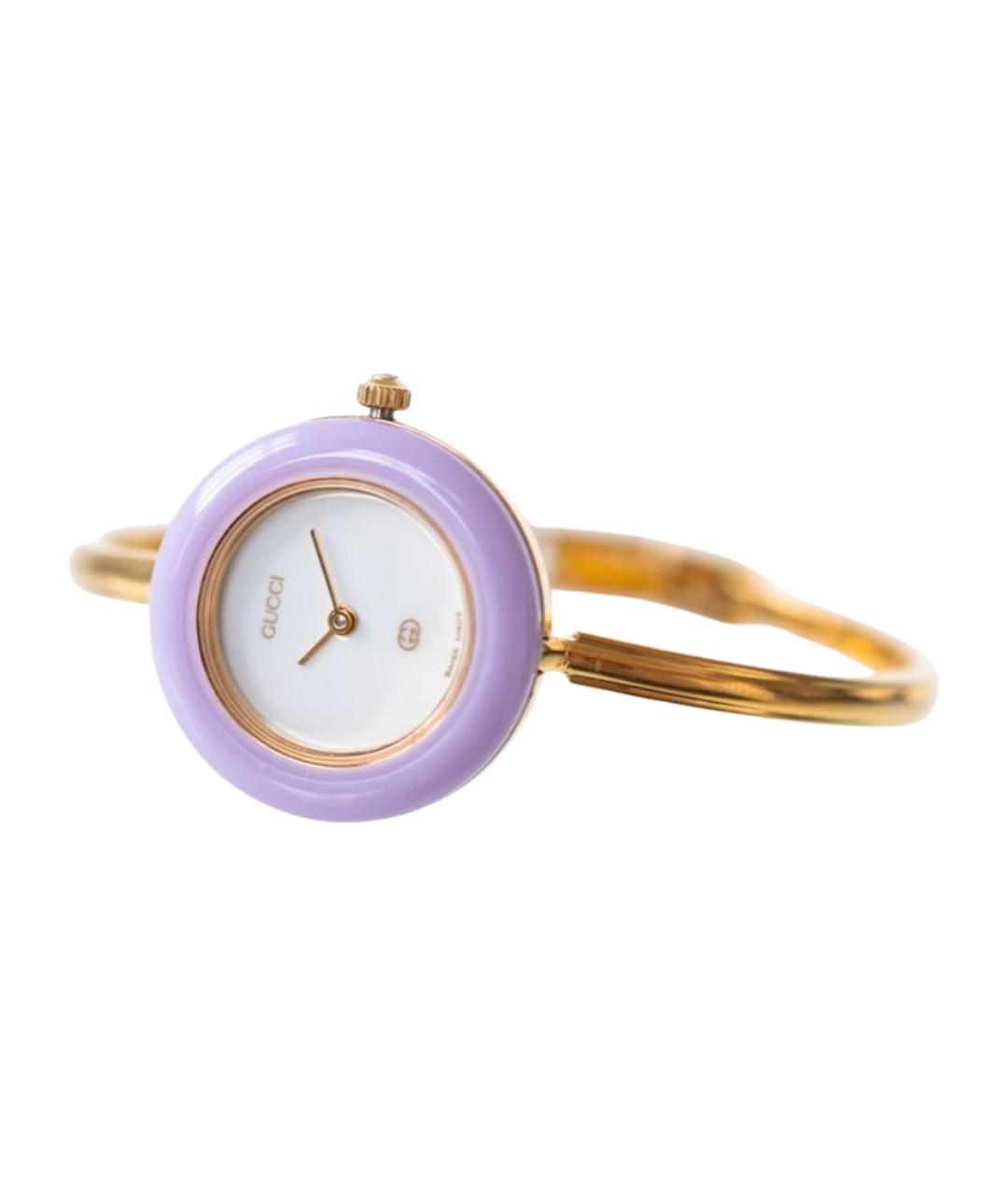 GUCCI Золотые позолоченные часы, фото 1