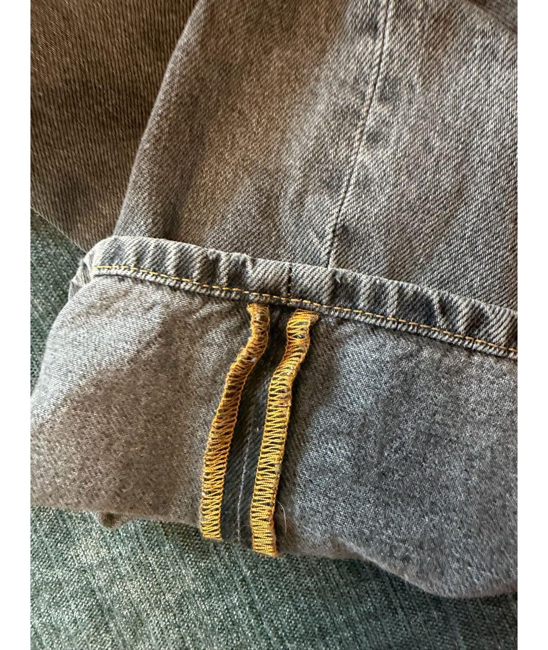 GUCCI Серые прямые джинсы, фото 5