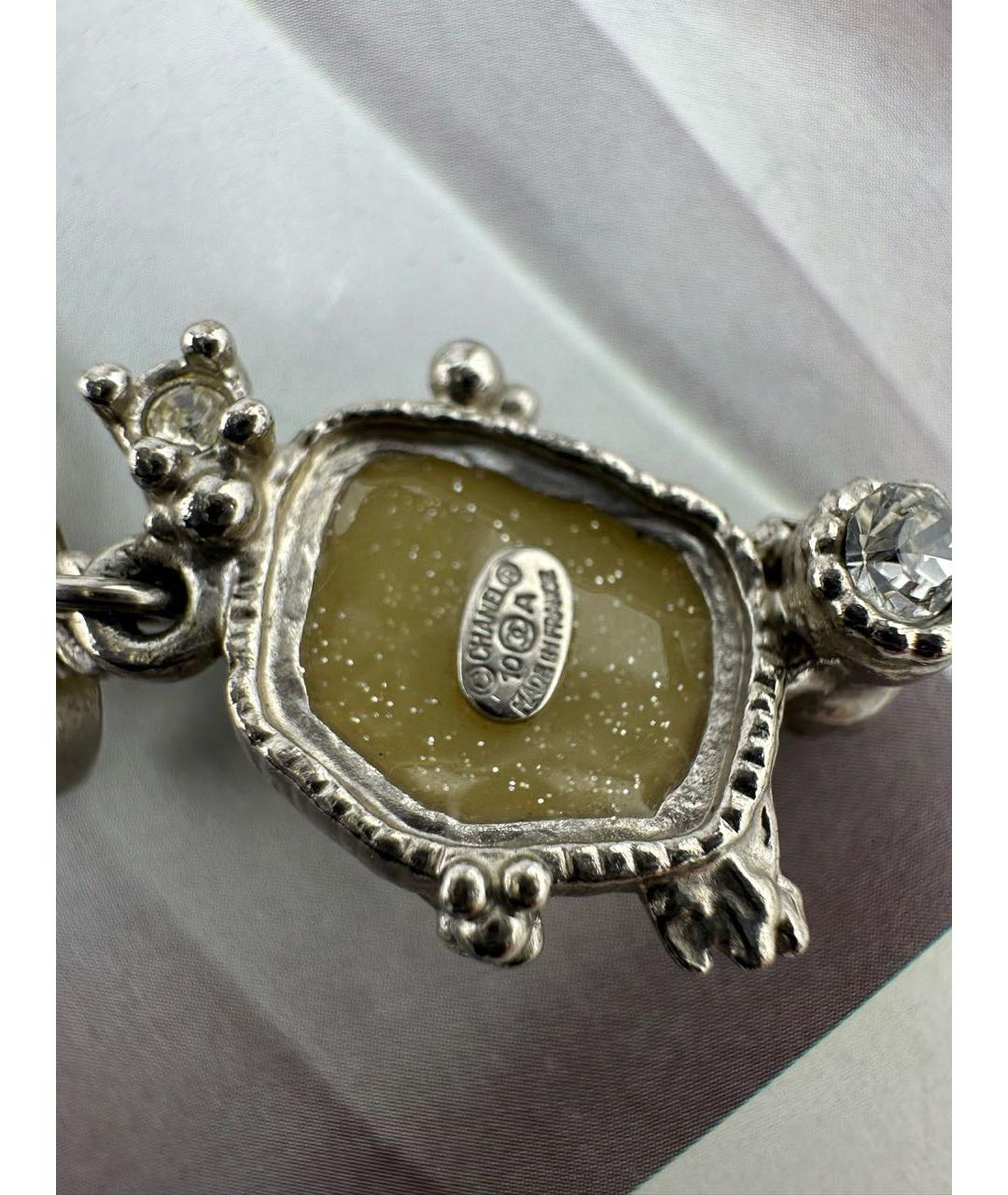 CHANEL Серебряные серьги, фото 6