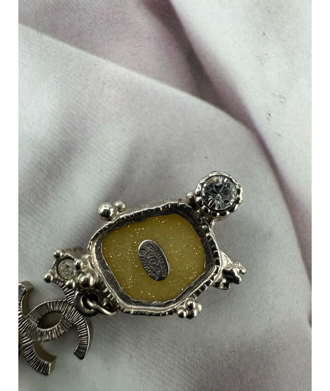 CHANEL Серебряные серьги, фото 8