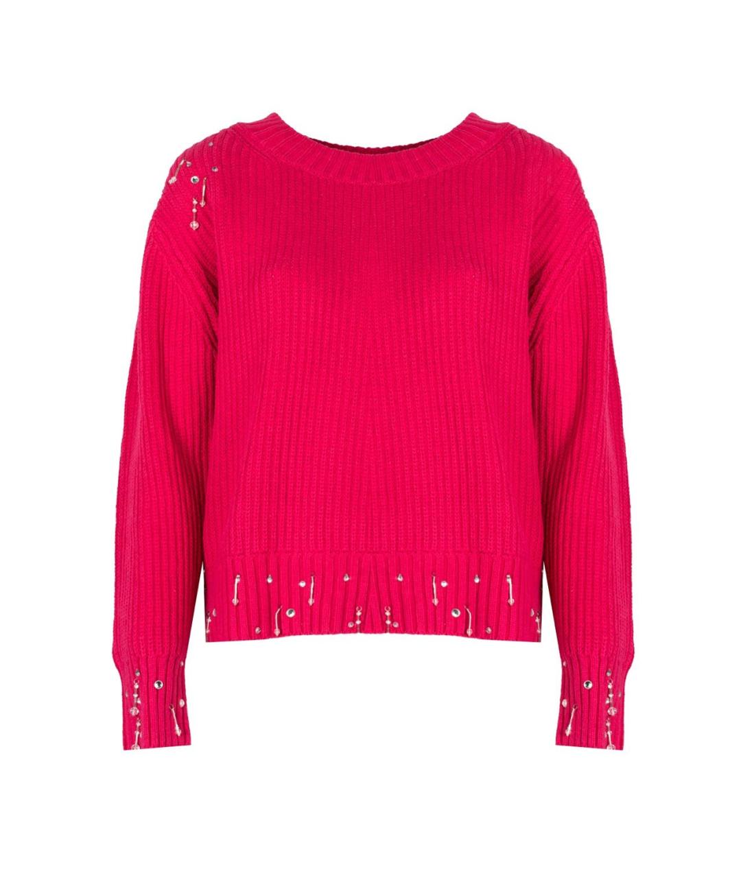 PINKO Фуксия хлопковый джемпер / свитер, фото 1