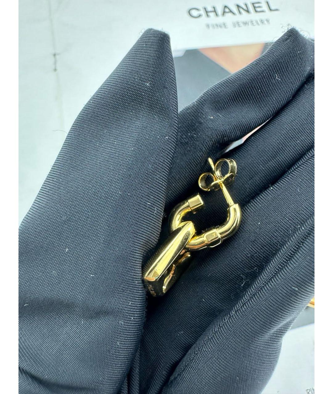 LOUIS VUITTON Золотые серьги, фото 6