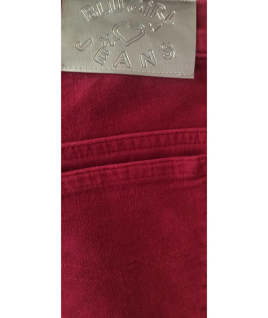 BLUMARINE Фуксия хлопко-эластановый костюм с брюками, фото 5