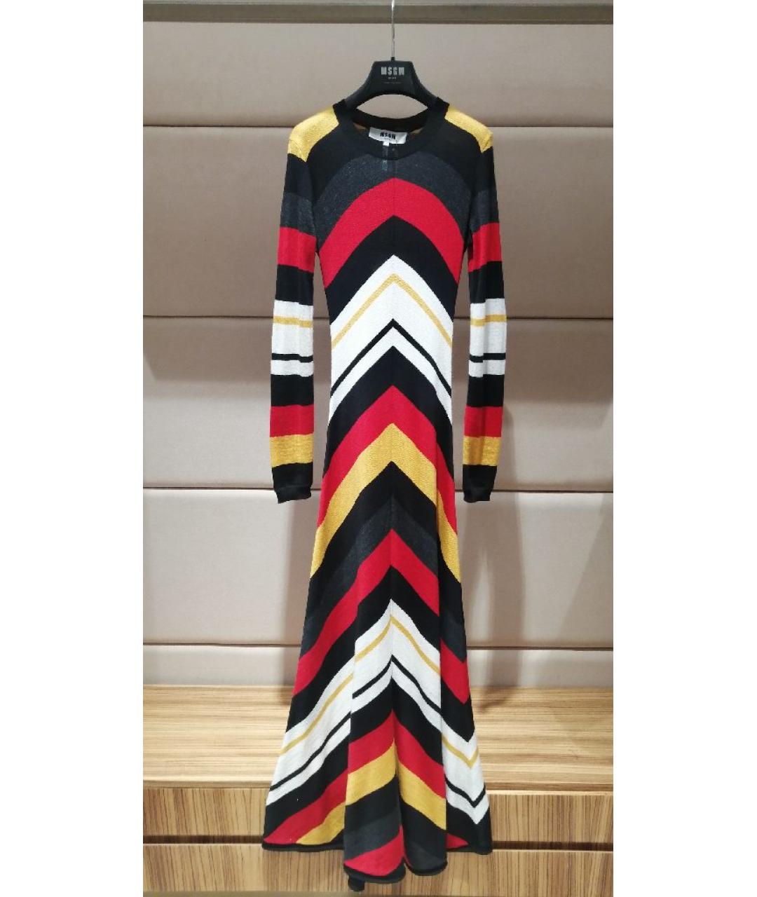 MSGM Мульти повседневное платье, фото 3