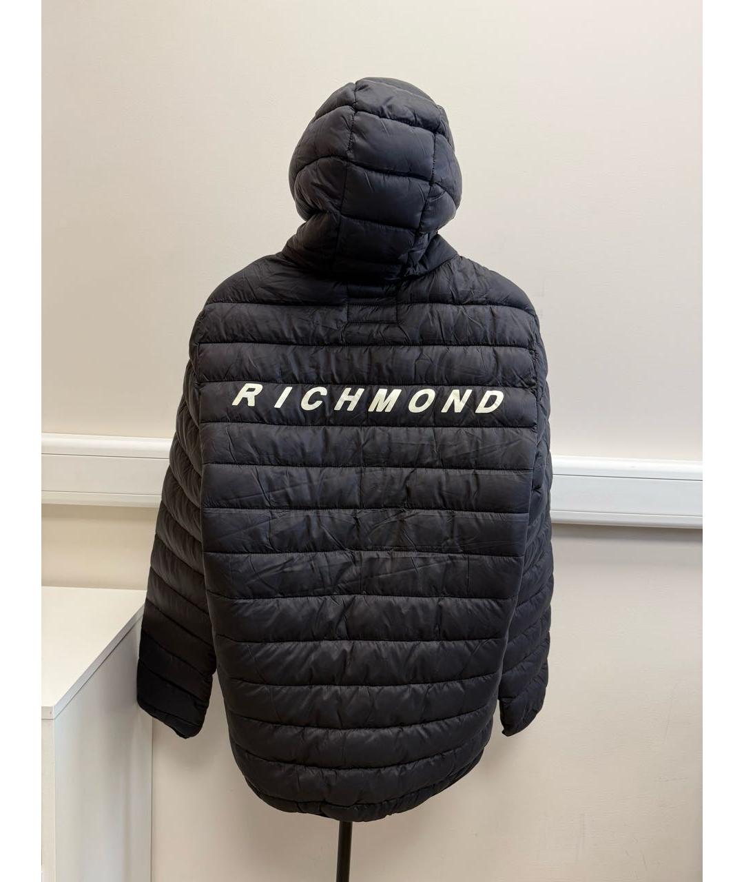 JOHN RICHMOND Черная полиамидовая куртка, фото 2