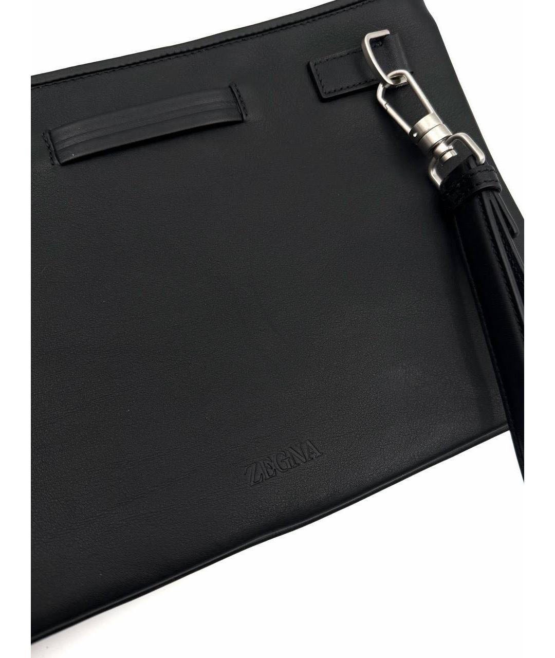 ZEGNA Черная папка для документов, фото 2