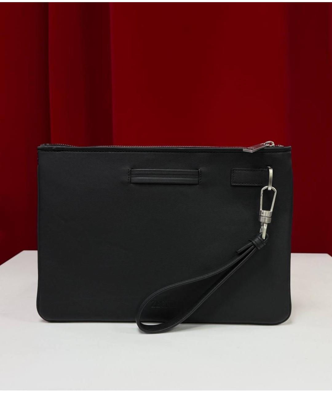 ZEGNA Черная папка для документов, фото 5