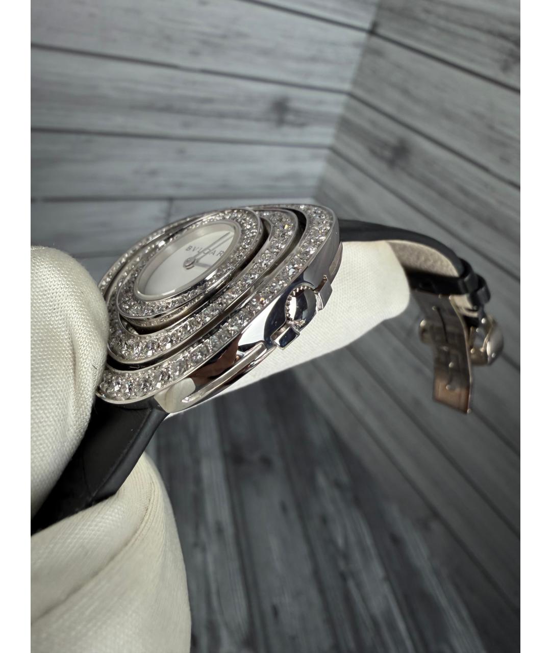 BVLGARI Белые часы из белого золота, фото 4