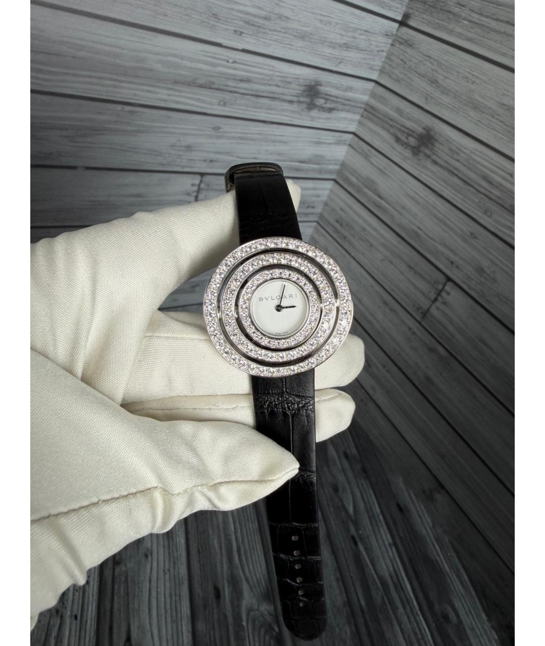 BVLGARI Белые часы из белого золота, фото 2