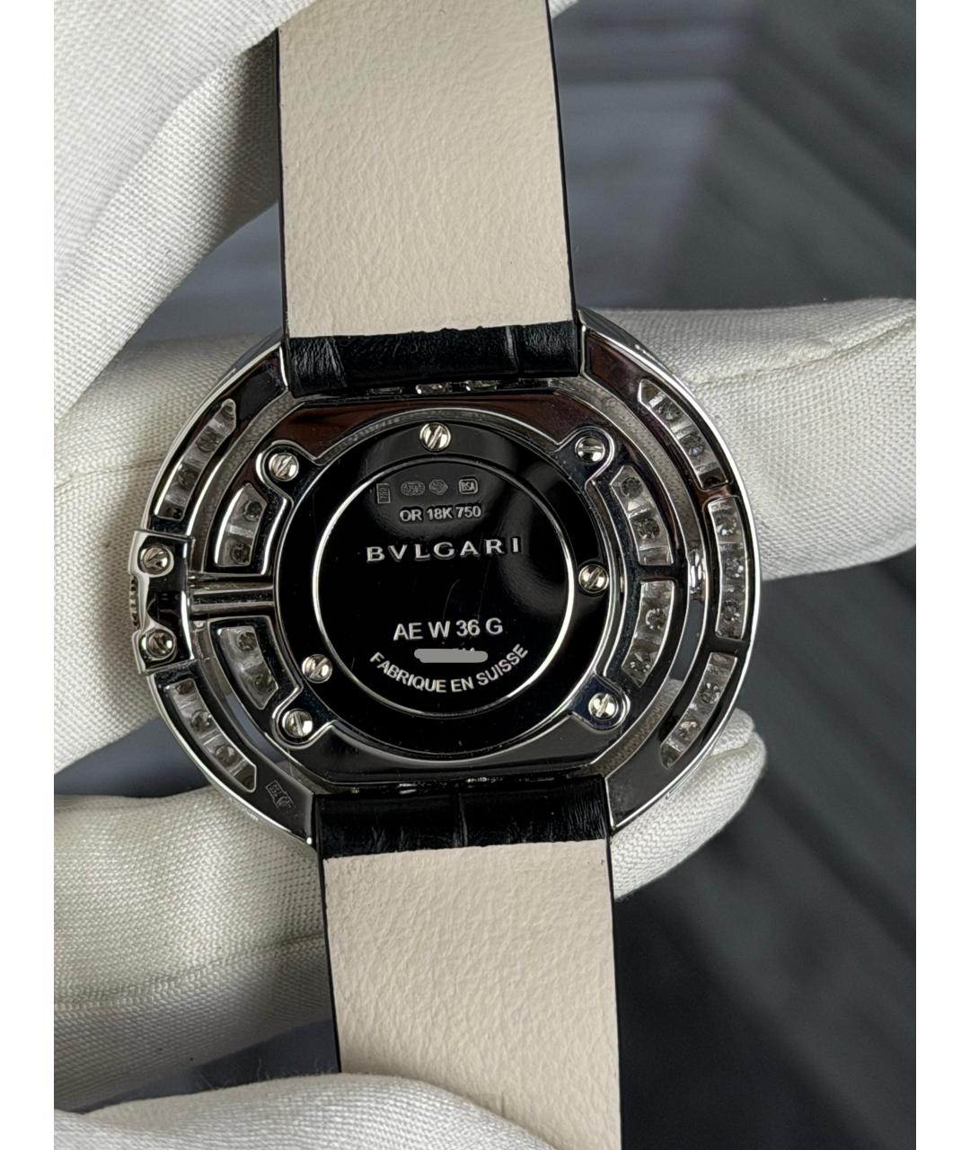 BVLGARI Белые часы из белого золота, фото 7