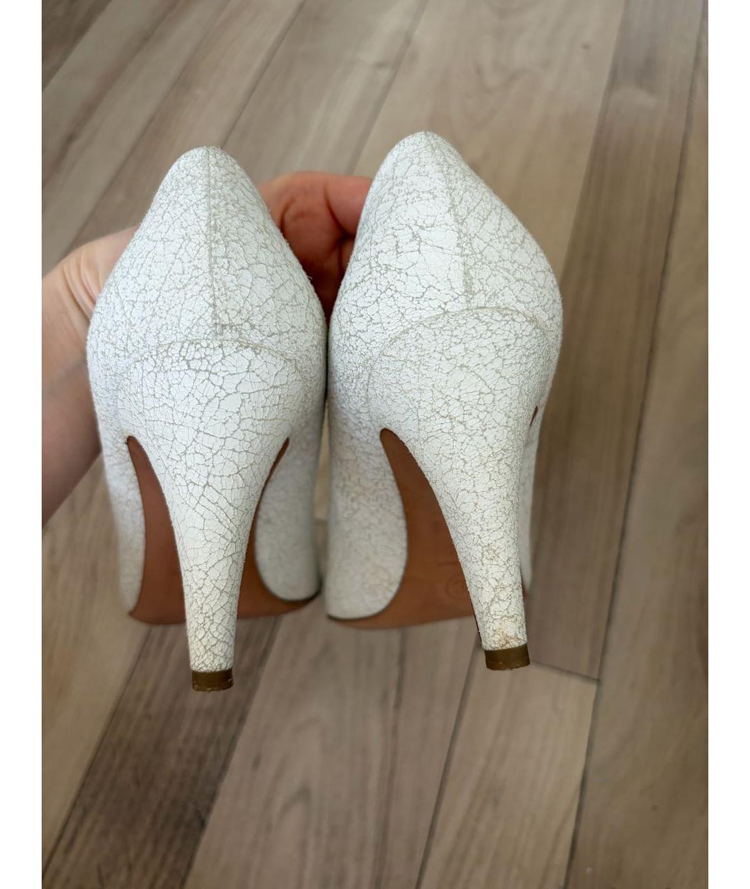 CHANEL Белые туфли, фото 5