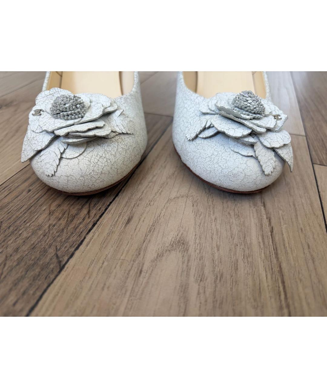 CHANEL Белые туфли, фото 8