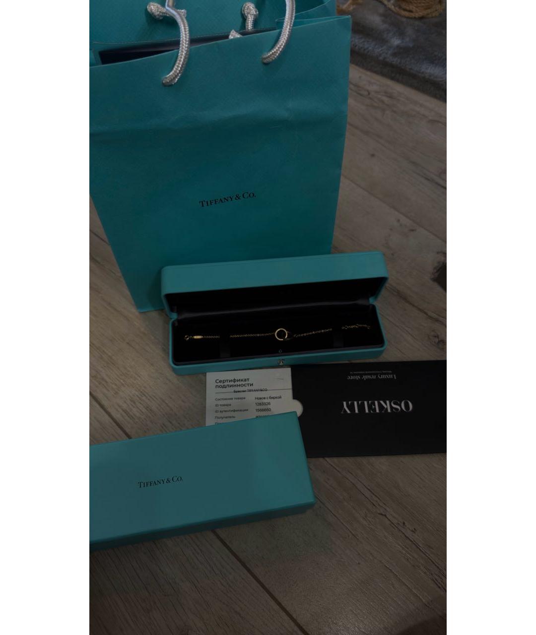 TIFFANY&CO Золотой браслет из желтого золота, фото 2