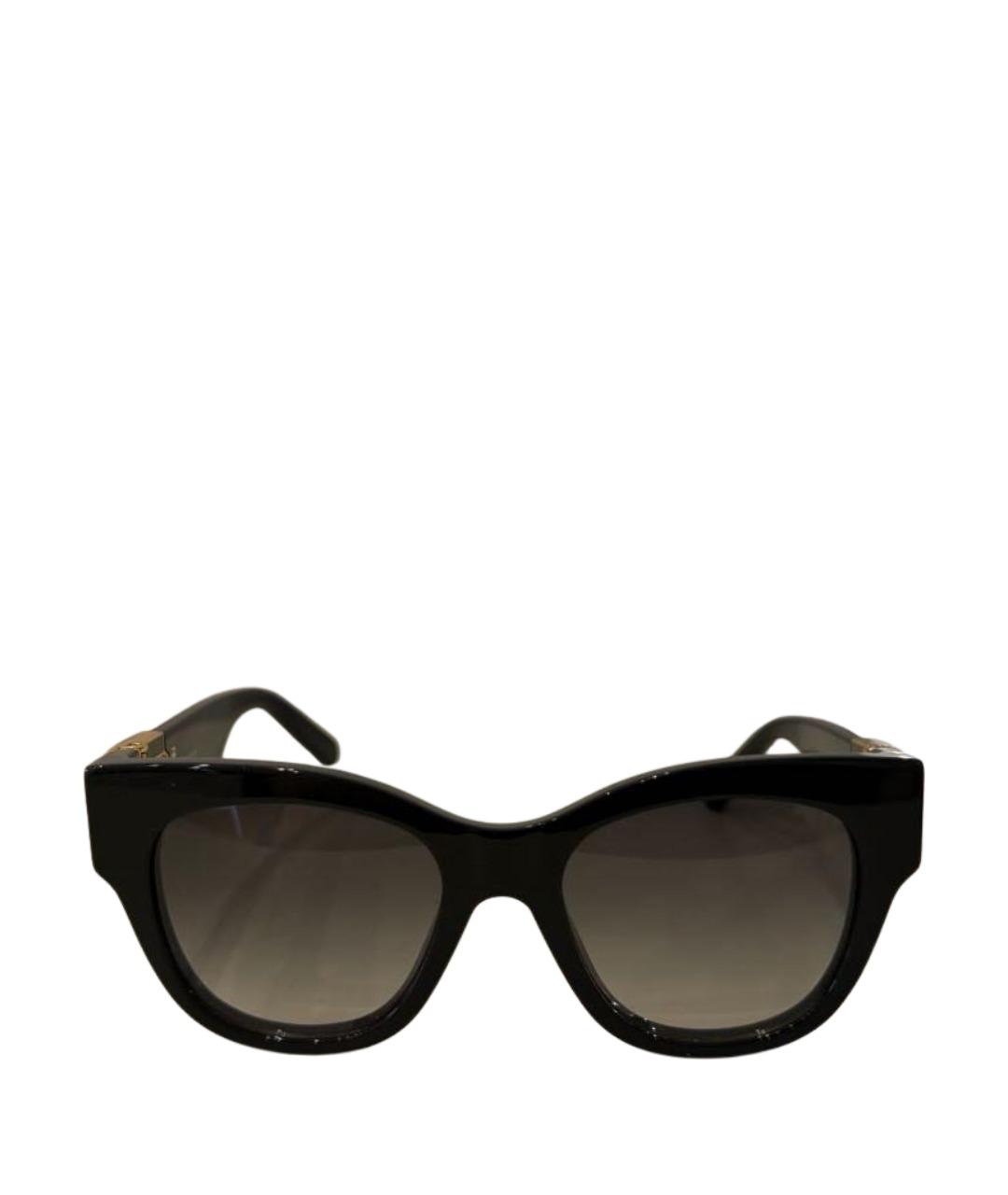 LOUIS VUITTON Черные пластиковые солнцезащитные очки, фото 1