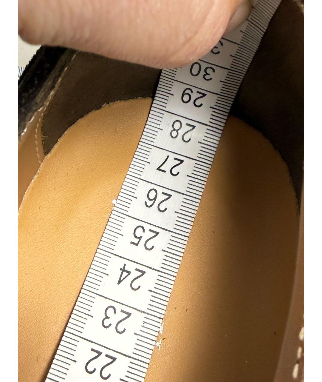 DANIELE ALESSANDRINI Коричневые замшевые туфли, фото 7