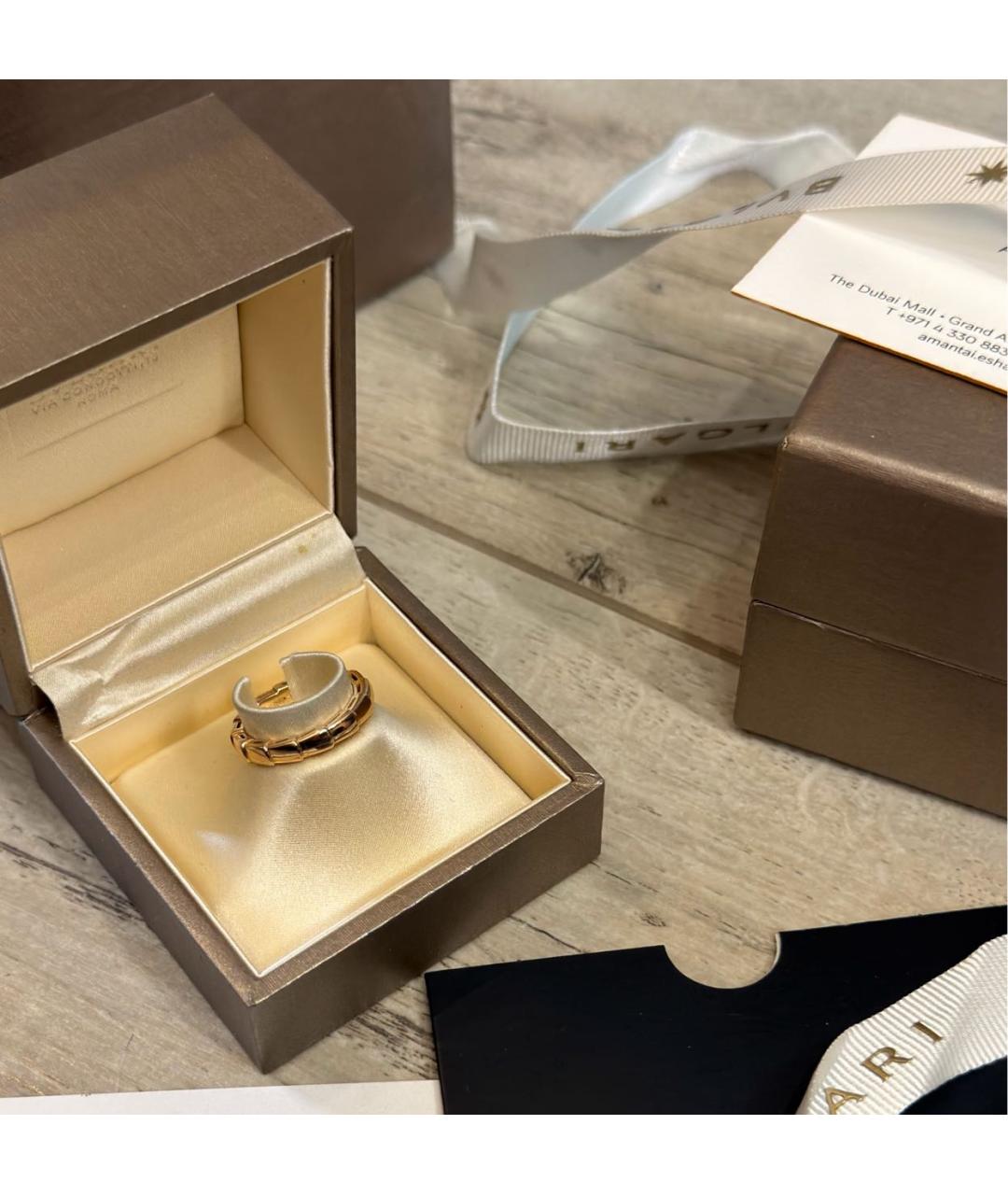 BVLGARI Золотое кольцо из розового золота, фото 2