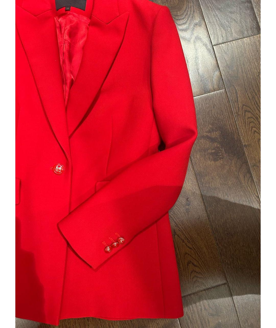 MAJE Красный вискозный жакет/пиджак, фото 3