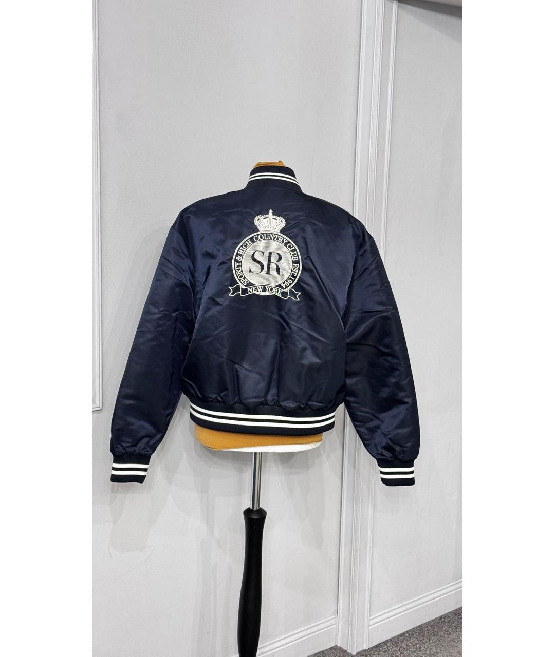 SPORTY AND RICH Темно-синяя куртка, фото 4