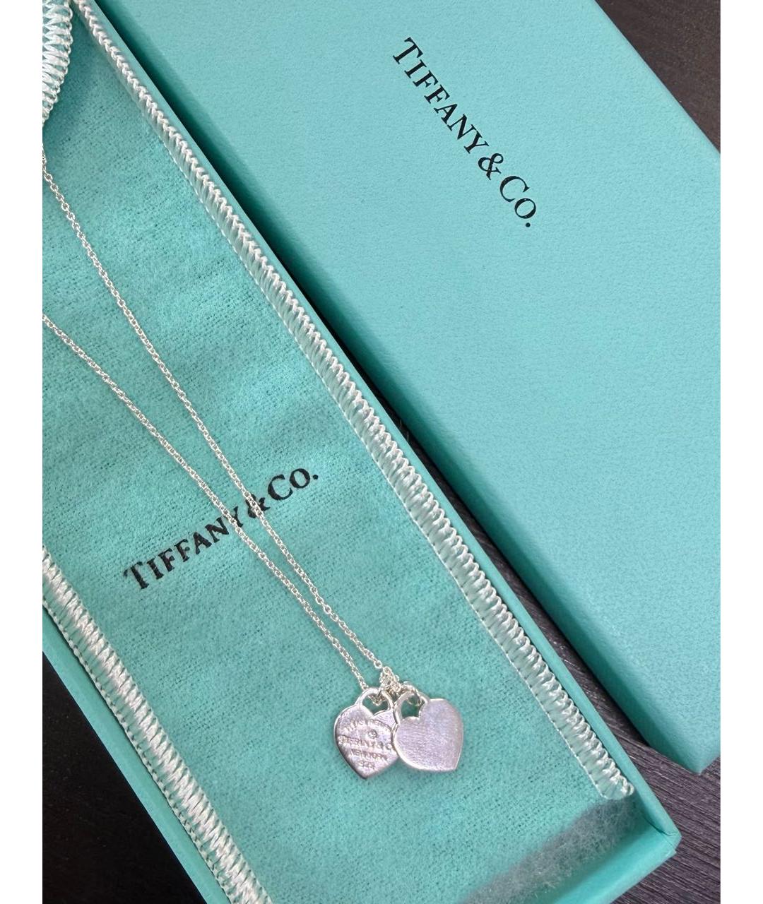 TIFFANY&CO Серебряная серебряная подвеска, фото 3