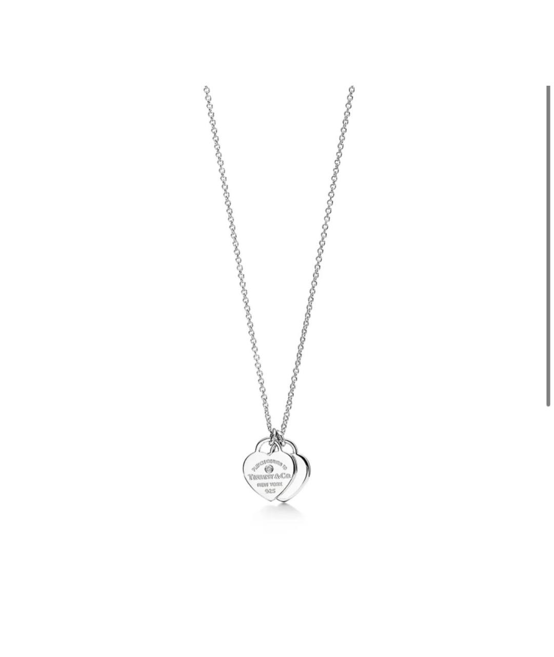 TIFFANY&CO Серебряная серебряная подвеска, фото 4