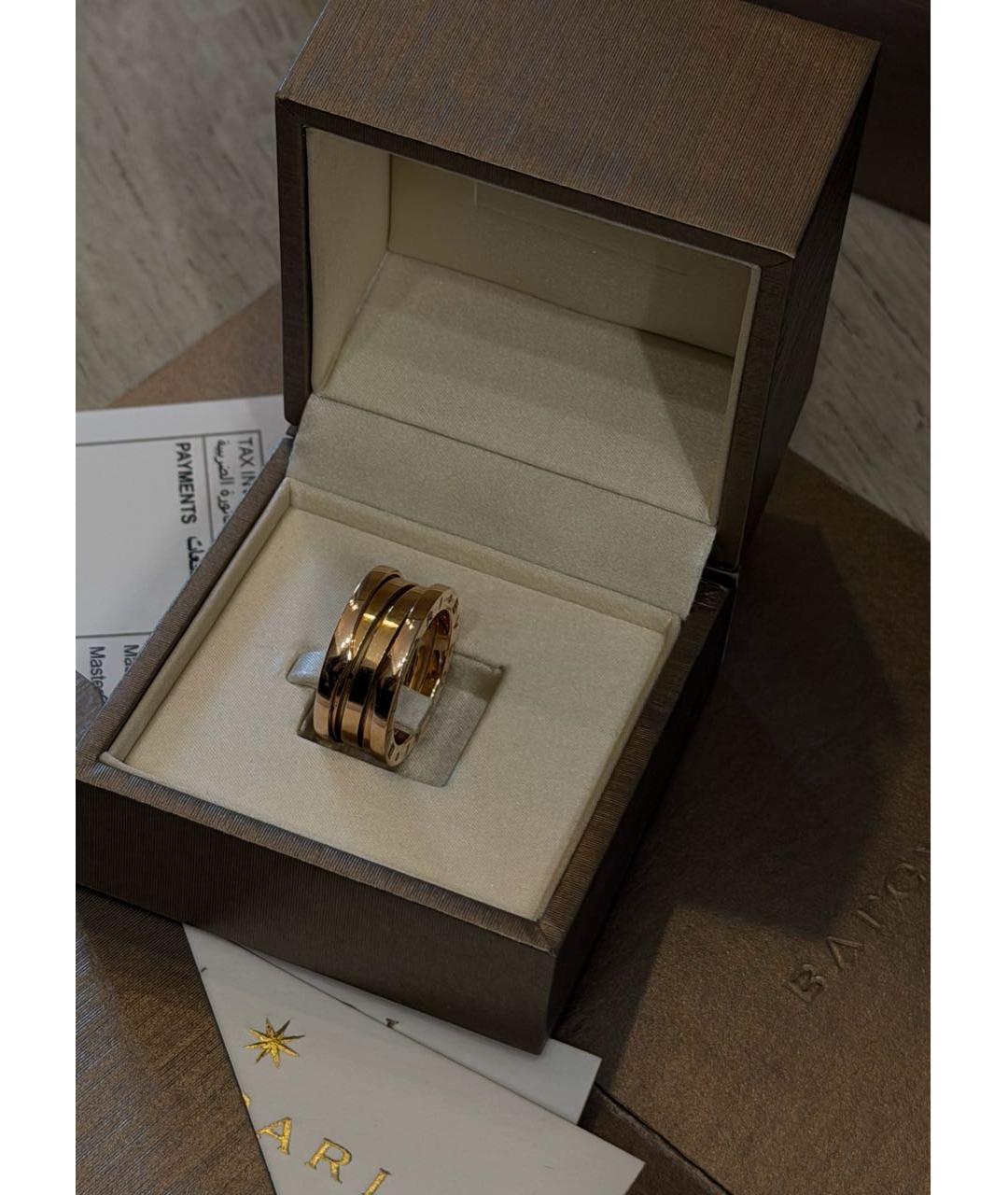 BVLGARI Золотое кольцо из розового золота, фото 2