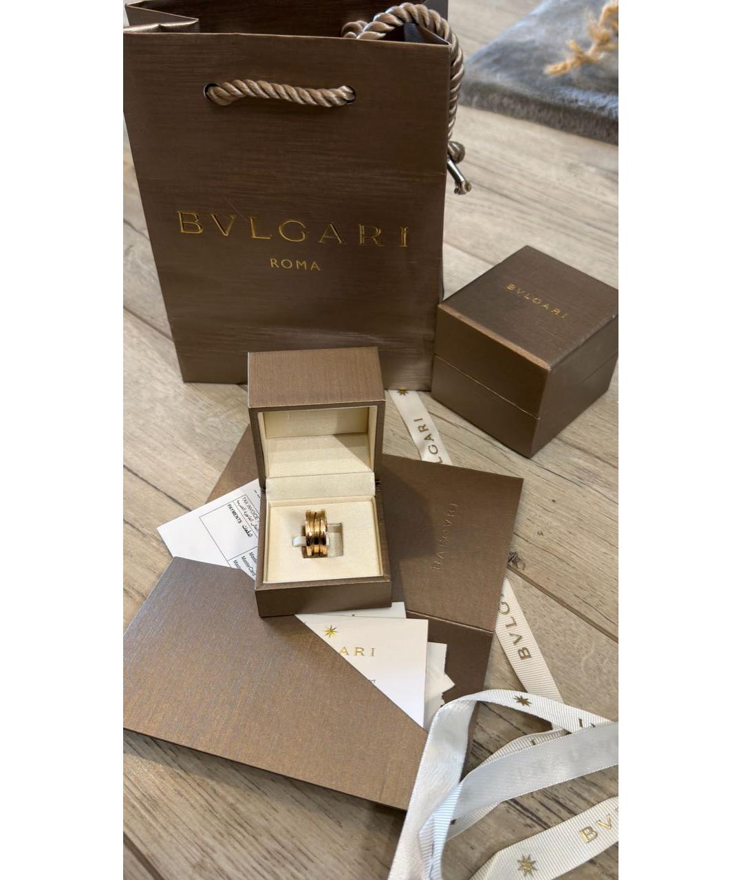 BVLGARI Золотое кольцо из розового золота, фото 3