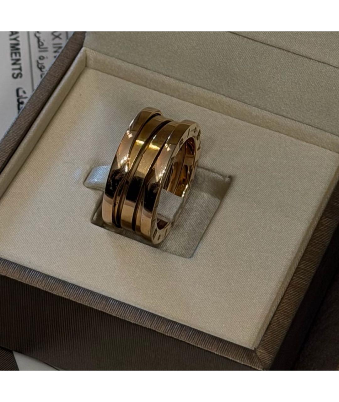 BVLGARI Золотое кольцо из розового золота, фото 5