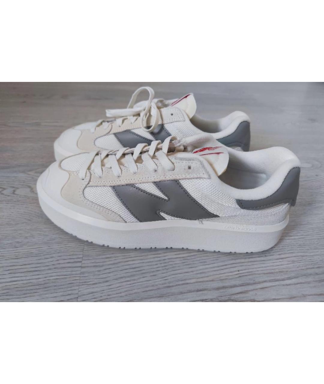 NEW BALANCE Белые низкие кроссовки / кеды, фото 2