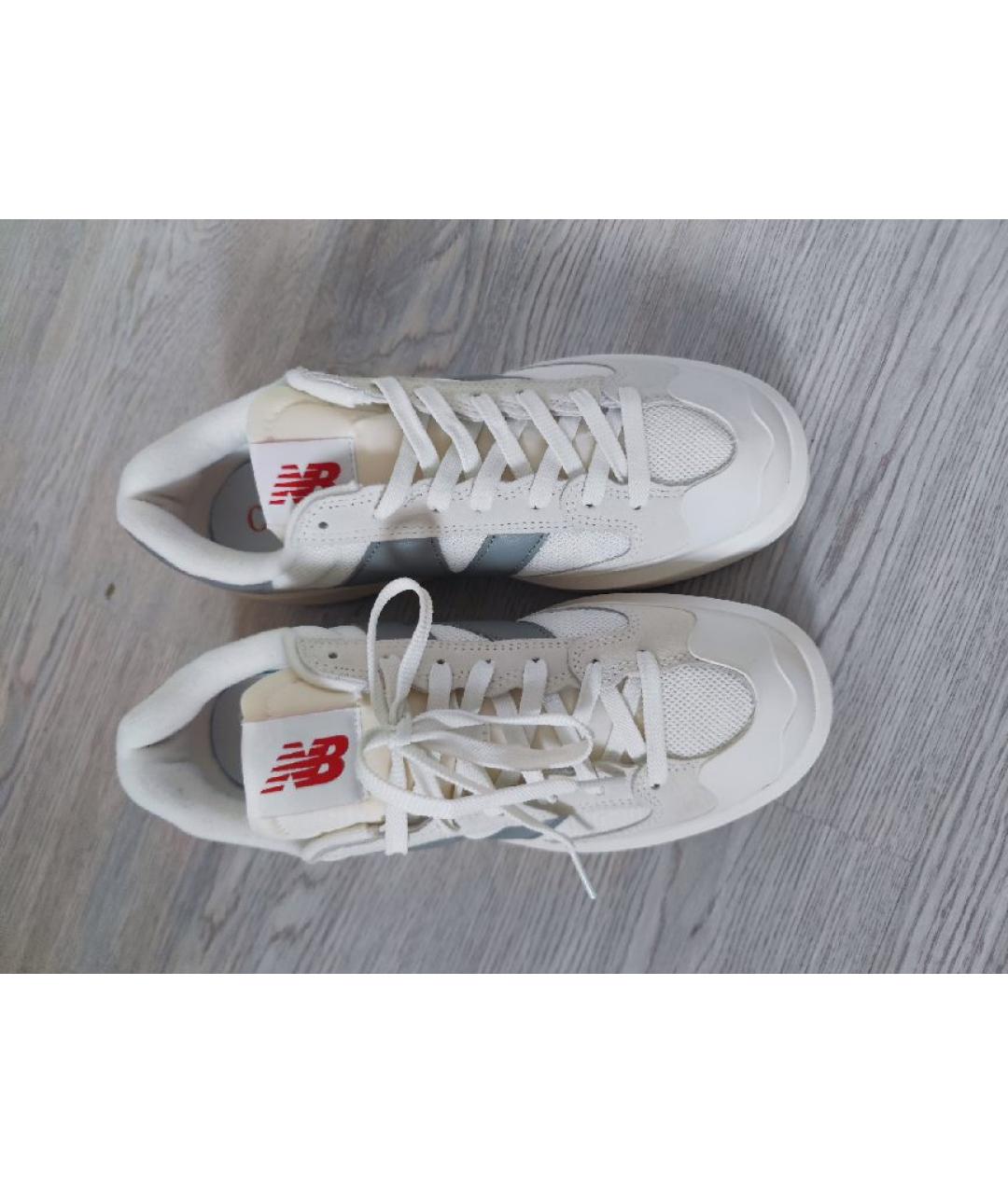 NEW BALANCE Белые низкие кроссовки / кеды, фото 5