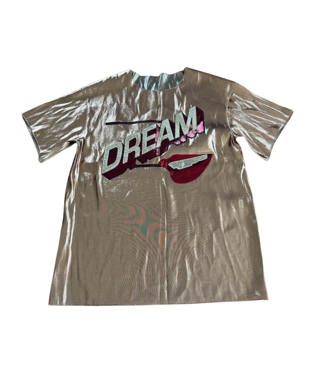 LANVIN Мульти шелковая футболка, фото 1