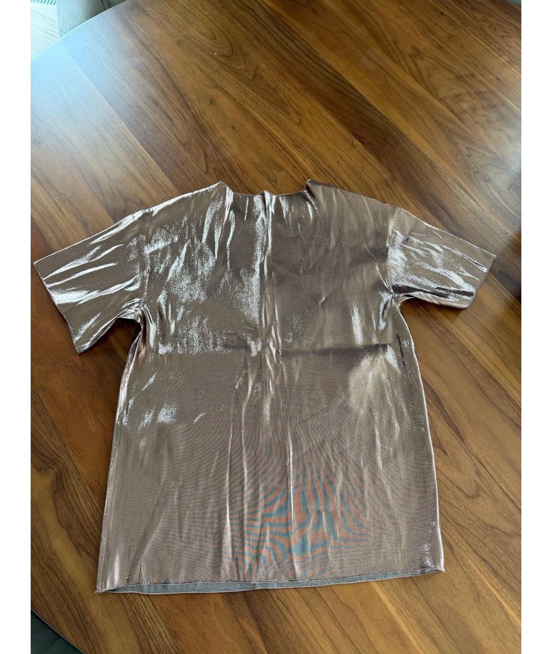 LANVIN Мульти шелковая футболка, фото 2