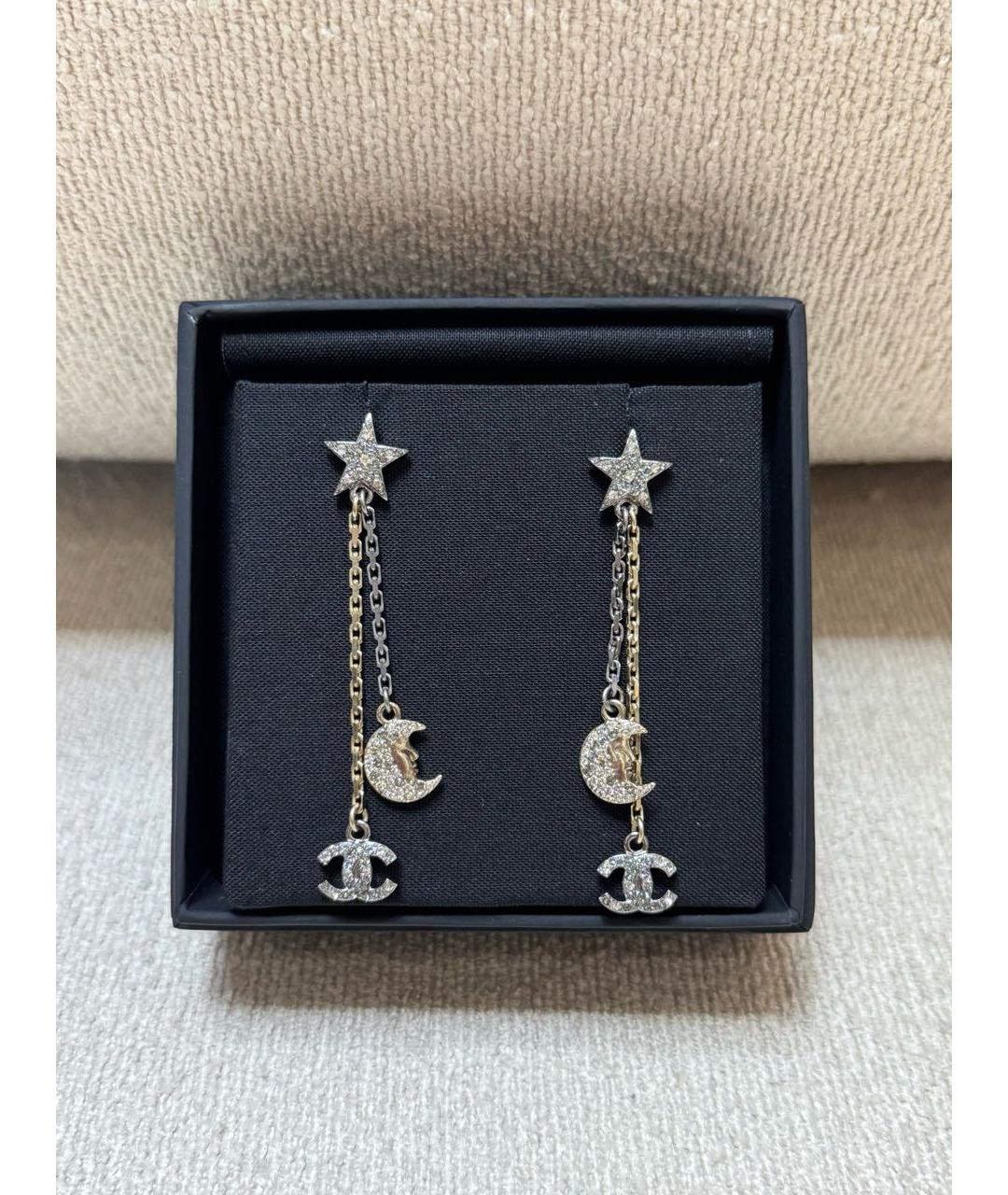 CHANEL Золотые серьги, фото 3