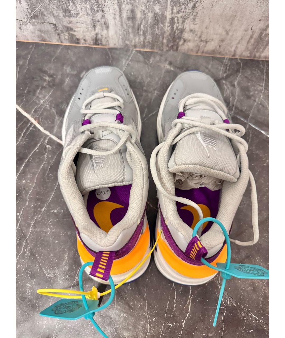 NIKE Белые кожаные кроссовки, фото 3