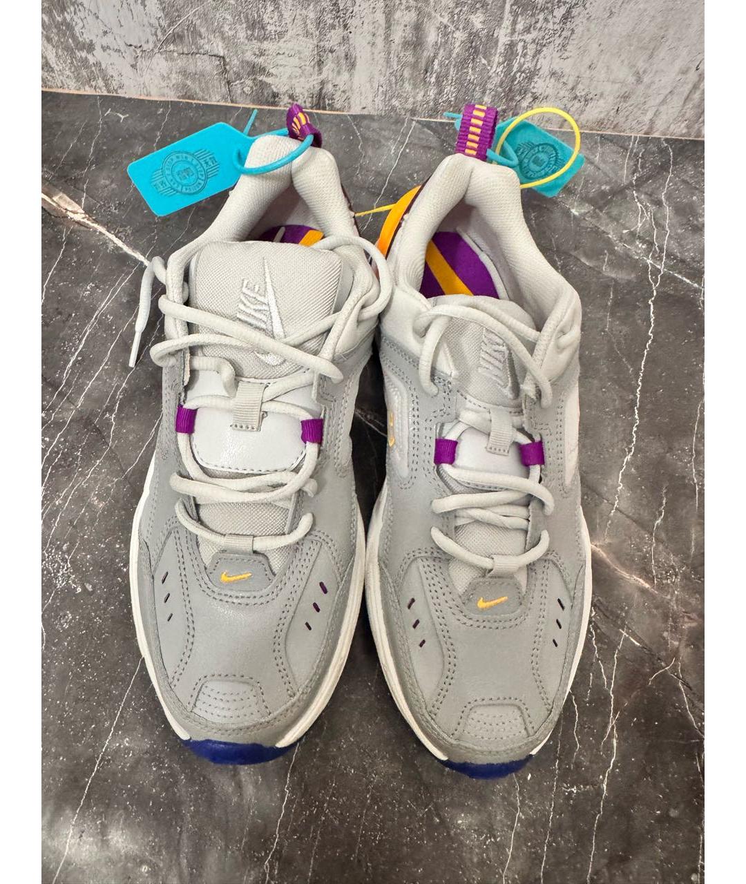 NIKE Белые кожаные кроссовки, фото 2