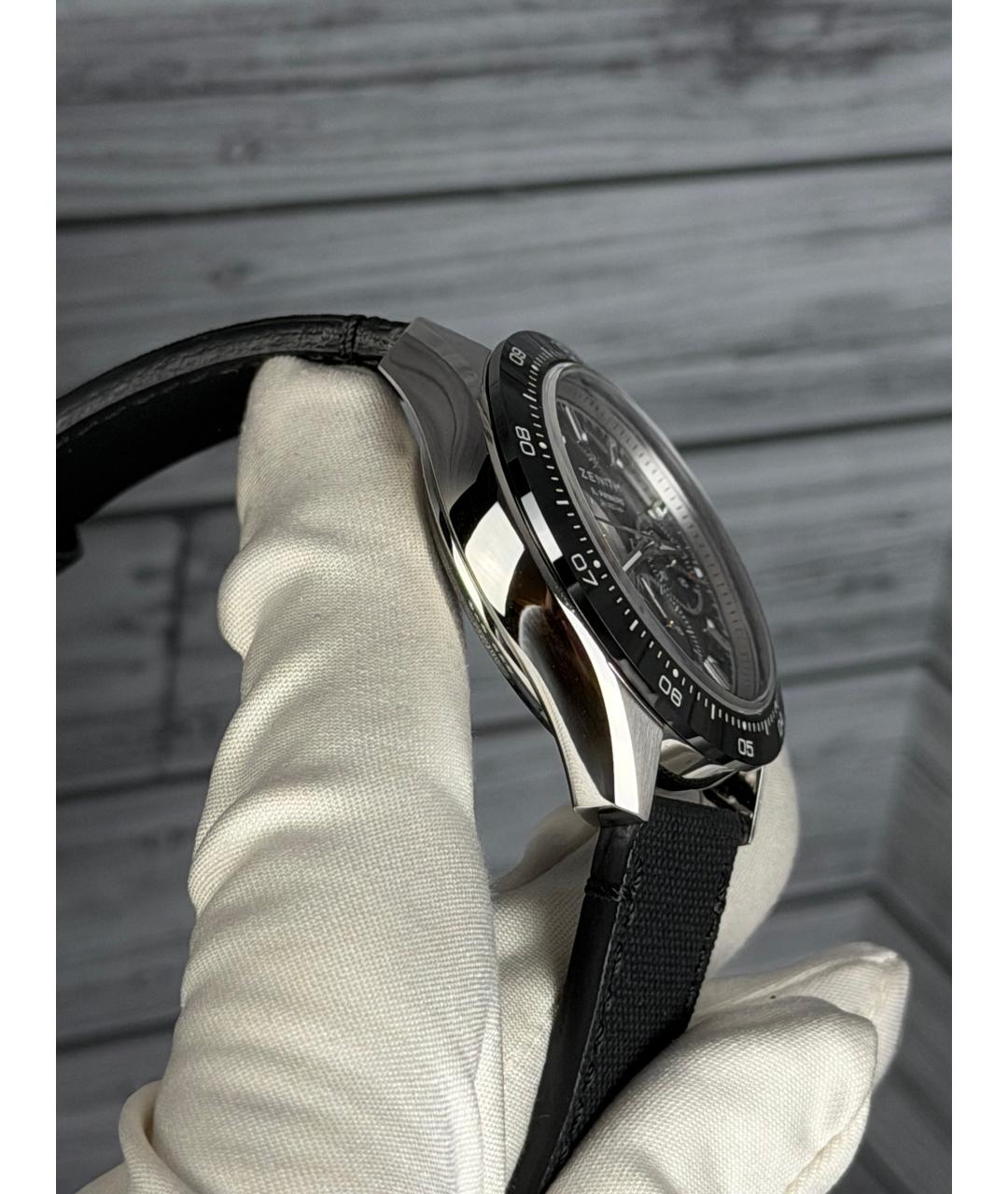 ZENITH Черные часы, фото 6