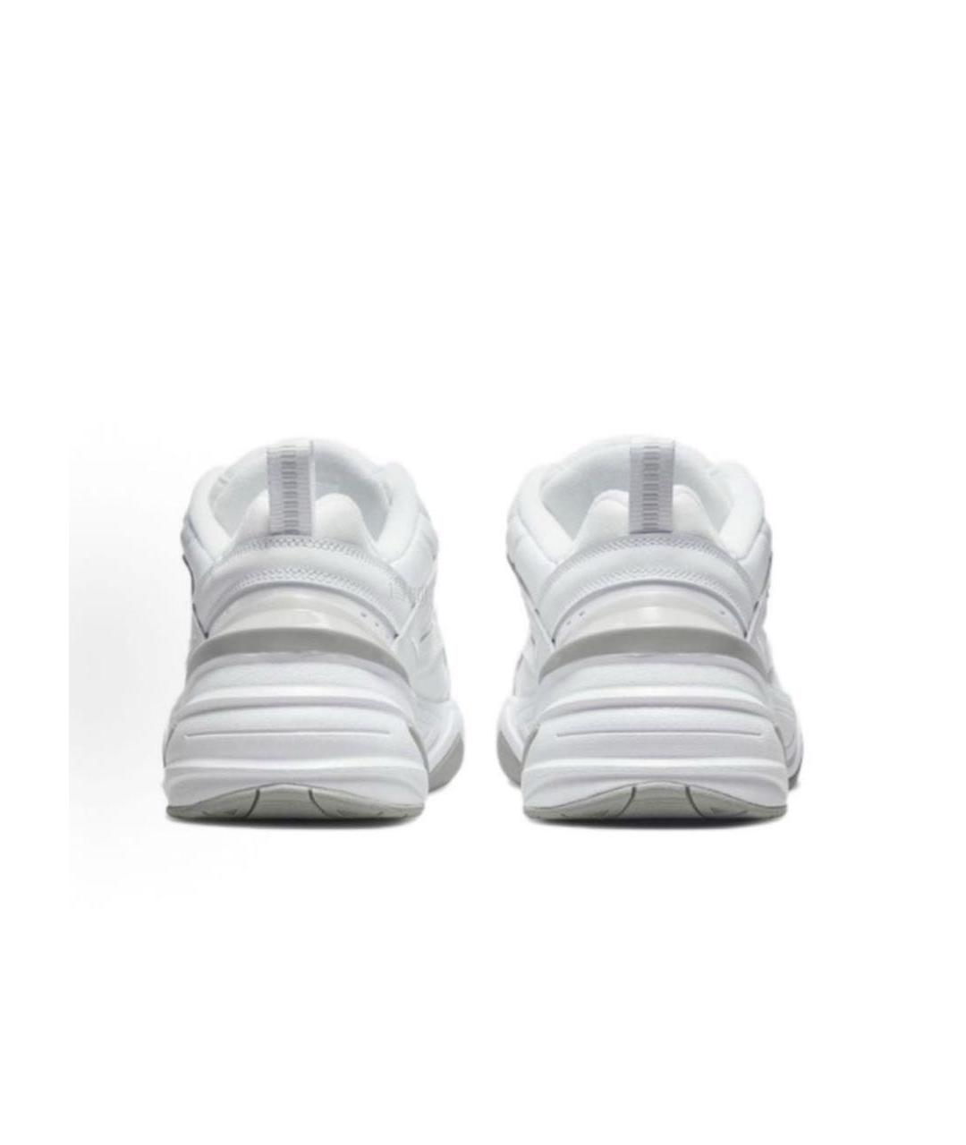 NIKE Белые кожаные низкие кроссовки / кеды, фото 4