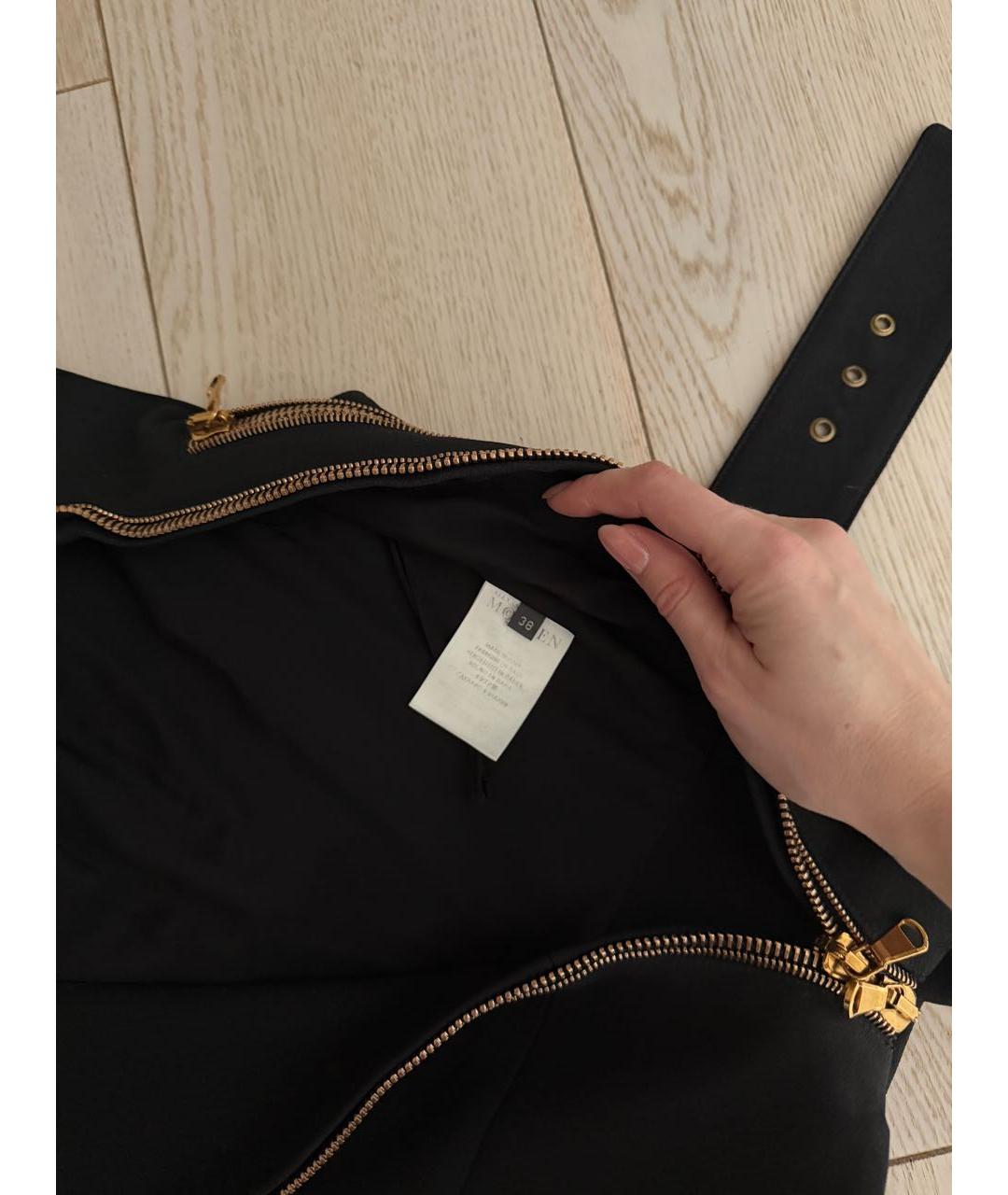 ALEXANDER MCQUEEN Черный ацетатный жилет, фото 4