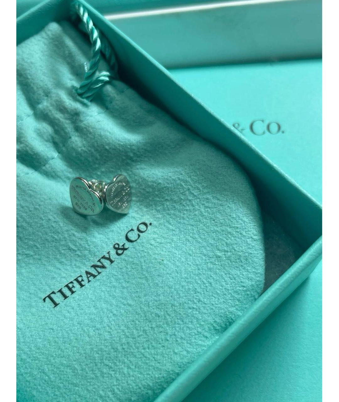TIFFANY&CO Серебряные серебряные серьги, фото 7
