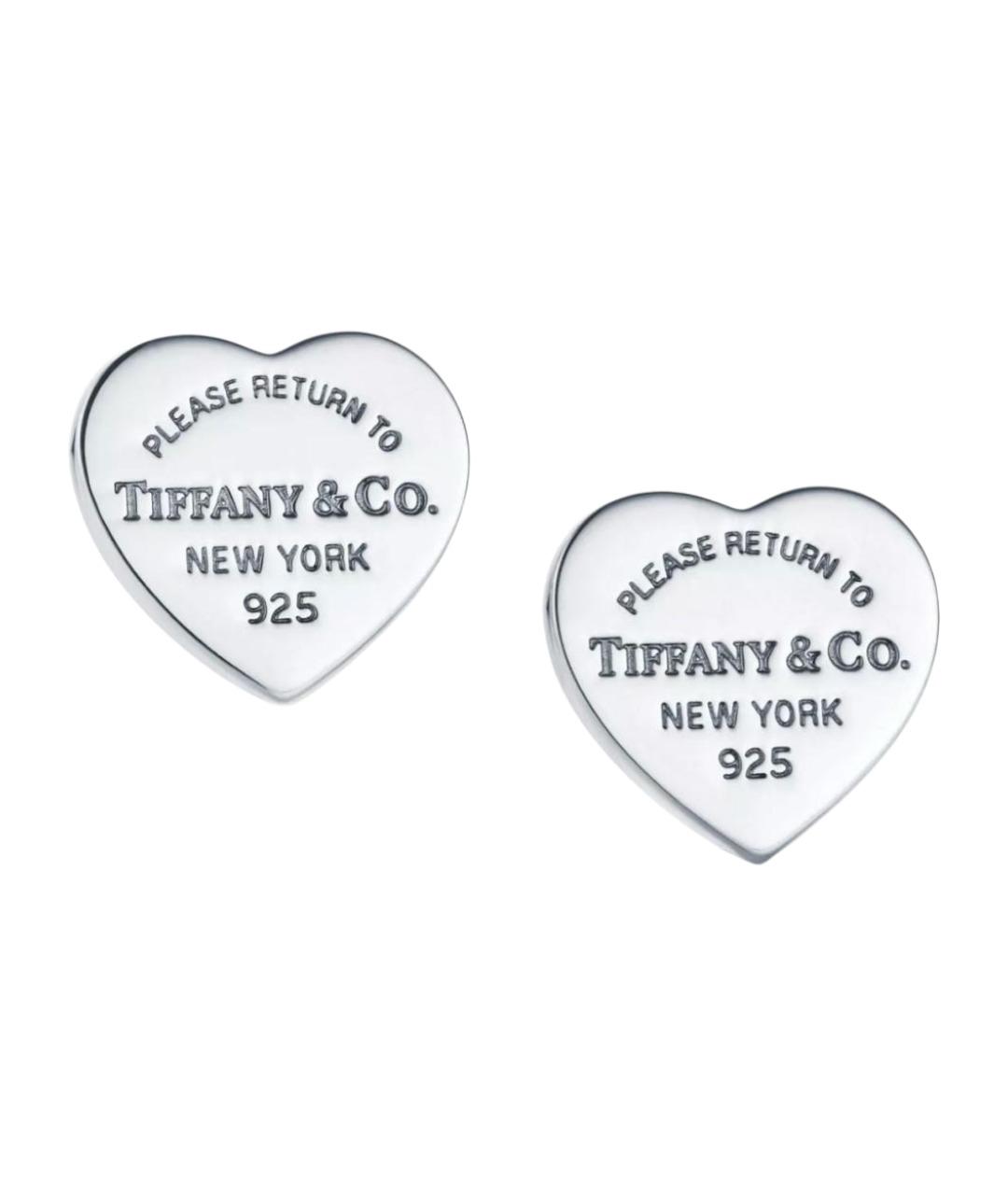 TIFFANY&CO Серебряные серебряные серьги, фото 1