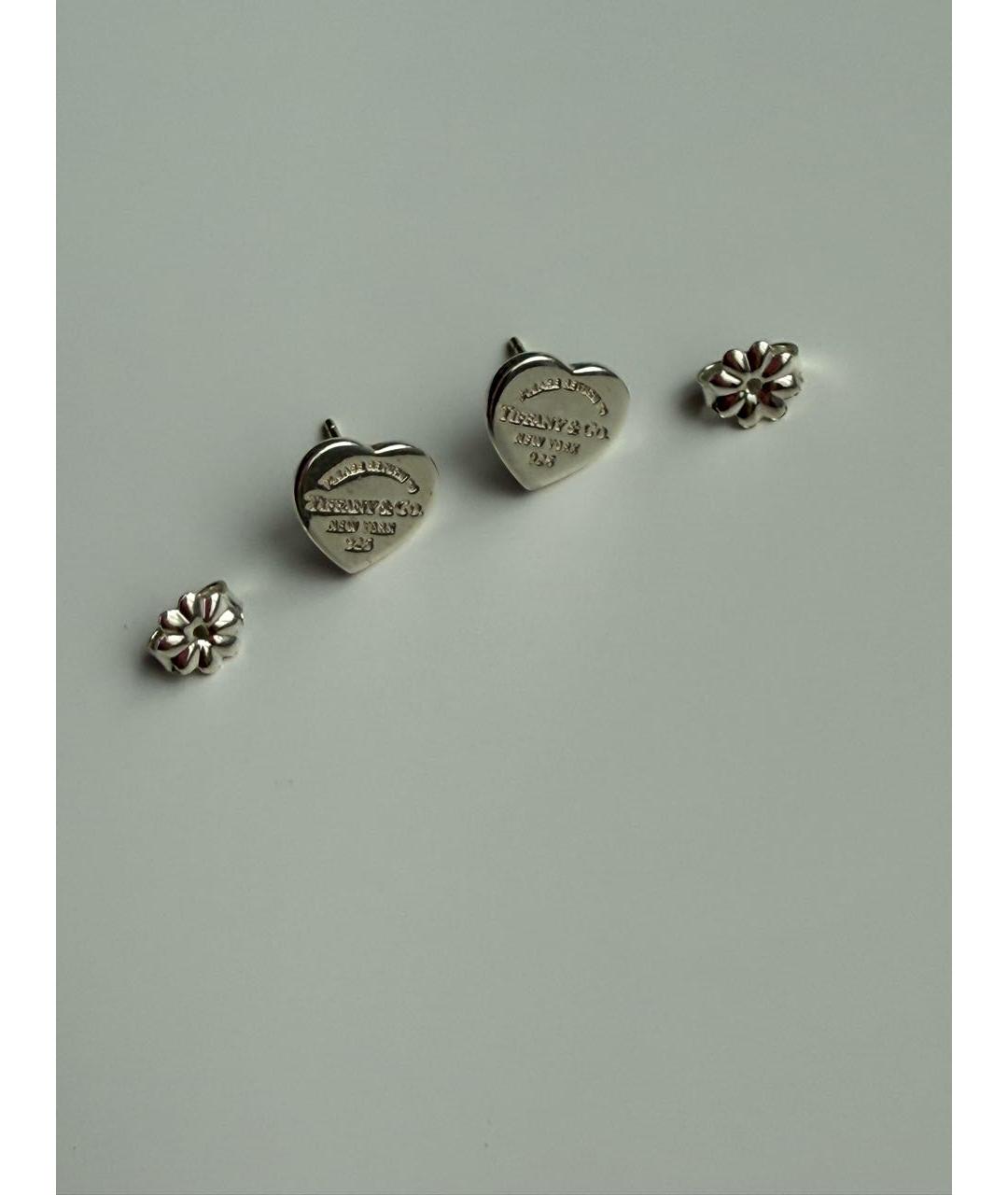 TIFFANY&CO Серебряные серебряные серьги, фото 5