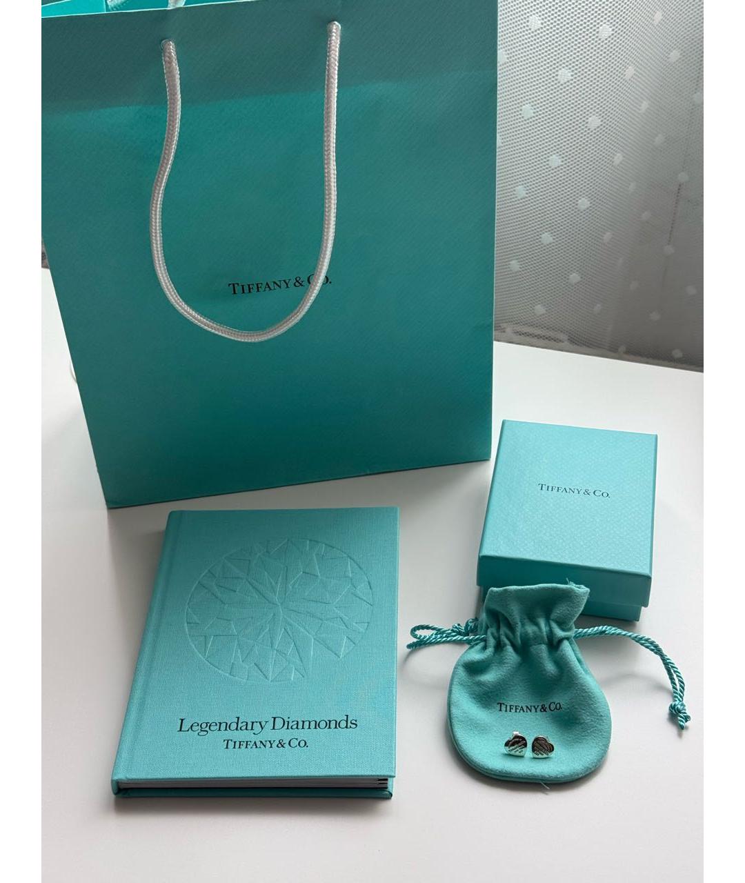 TIFFANY&CO Серебряные серебряные серьги, фото 8