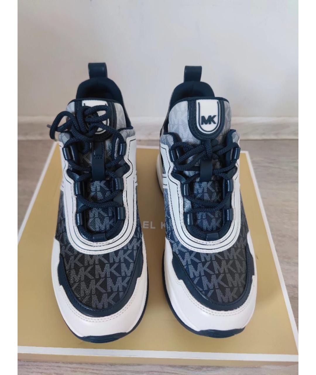 MICHAEL KORS Синие кроссовки, фото 3