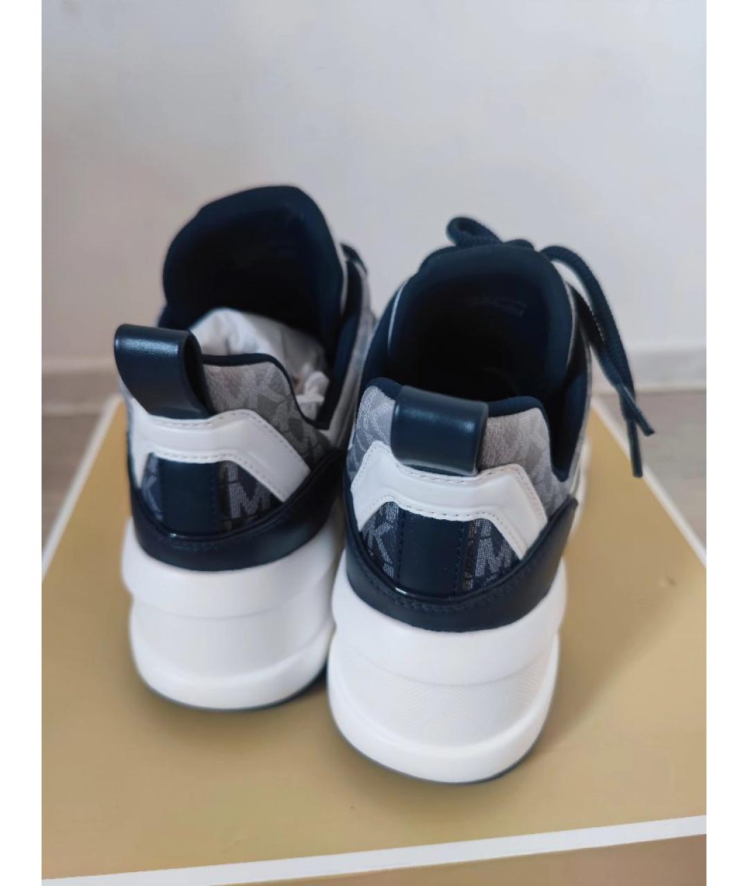 MICHAEL KORS Синие кроссовки, фото 4