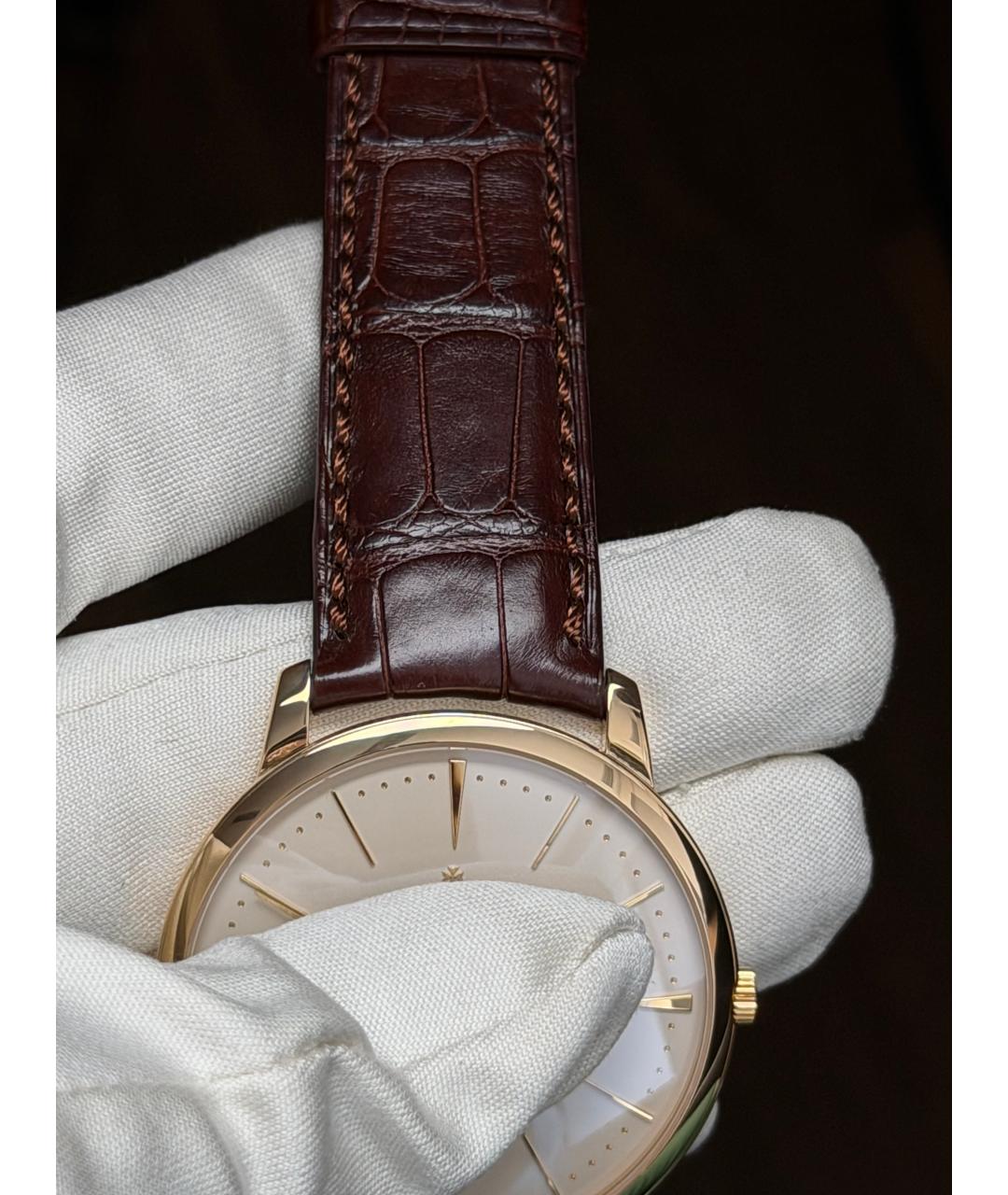 VACHERON CONSTANTIN Бежевые часы из желтого золота, фото 4