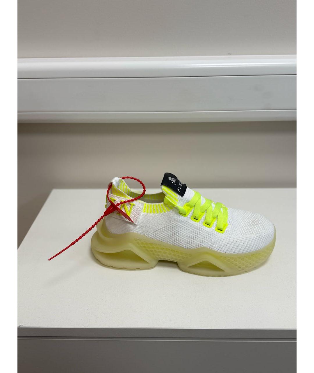 PHILIPP PLEIN Белые кроссовки, фото 9