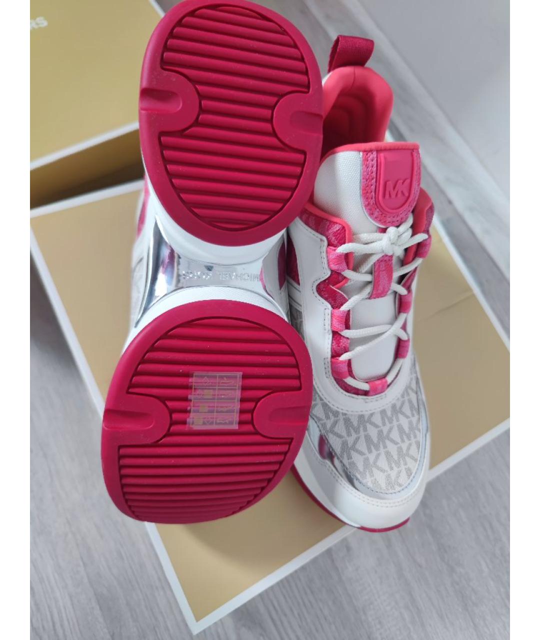 MICHAEL KORS Розовые кроссовки, фото 7